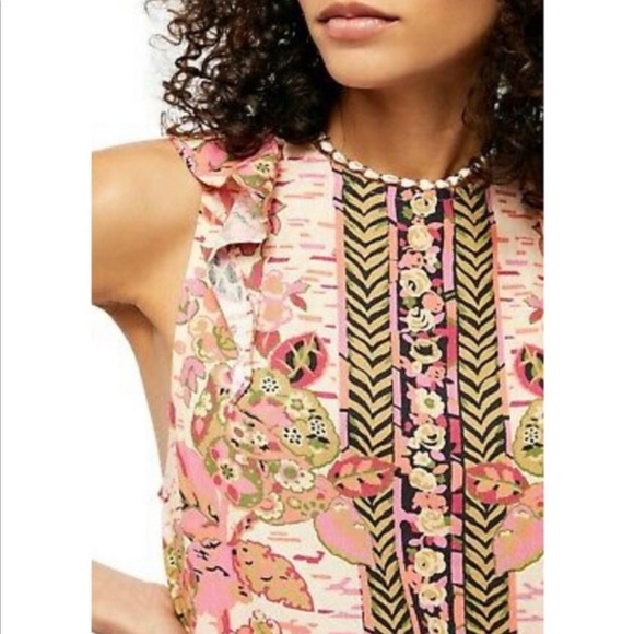 Free People Summer In Tulum Tunic Top - Picture 4 of 13